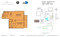 Unit 2806 floor plan